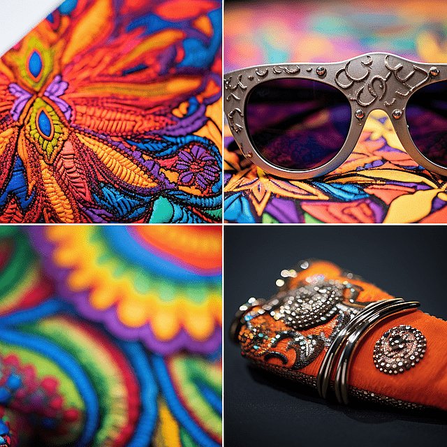 Tripping Through Time: Psychedelic Art in Fashion – From the 60s to Today - Galactrip Couture
