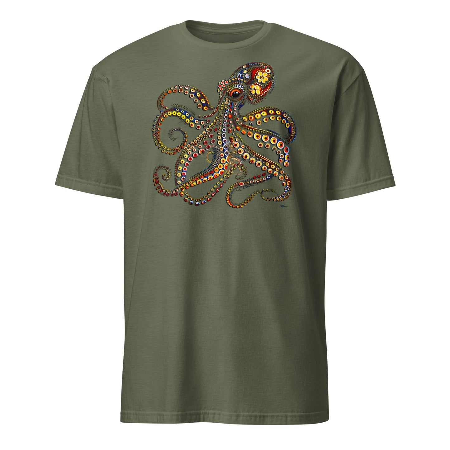 Aboriginal Dot Art Octopus T-ShirtT-ShirtGalactrip CoutureProduct mockup