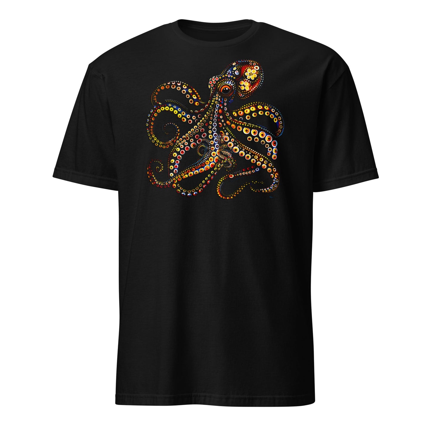 Aboriginal Dot Art Octopus T-ShirtT-ShirtGalactrip CoutureProduct mockup