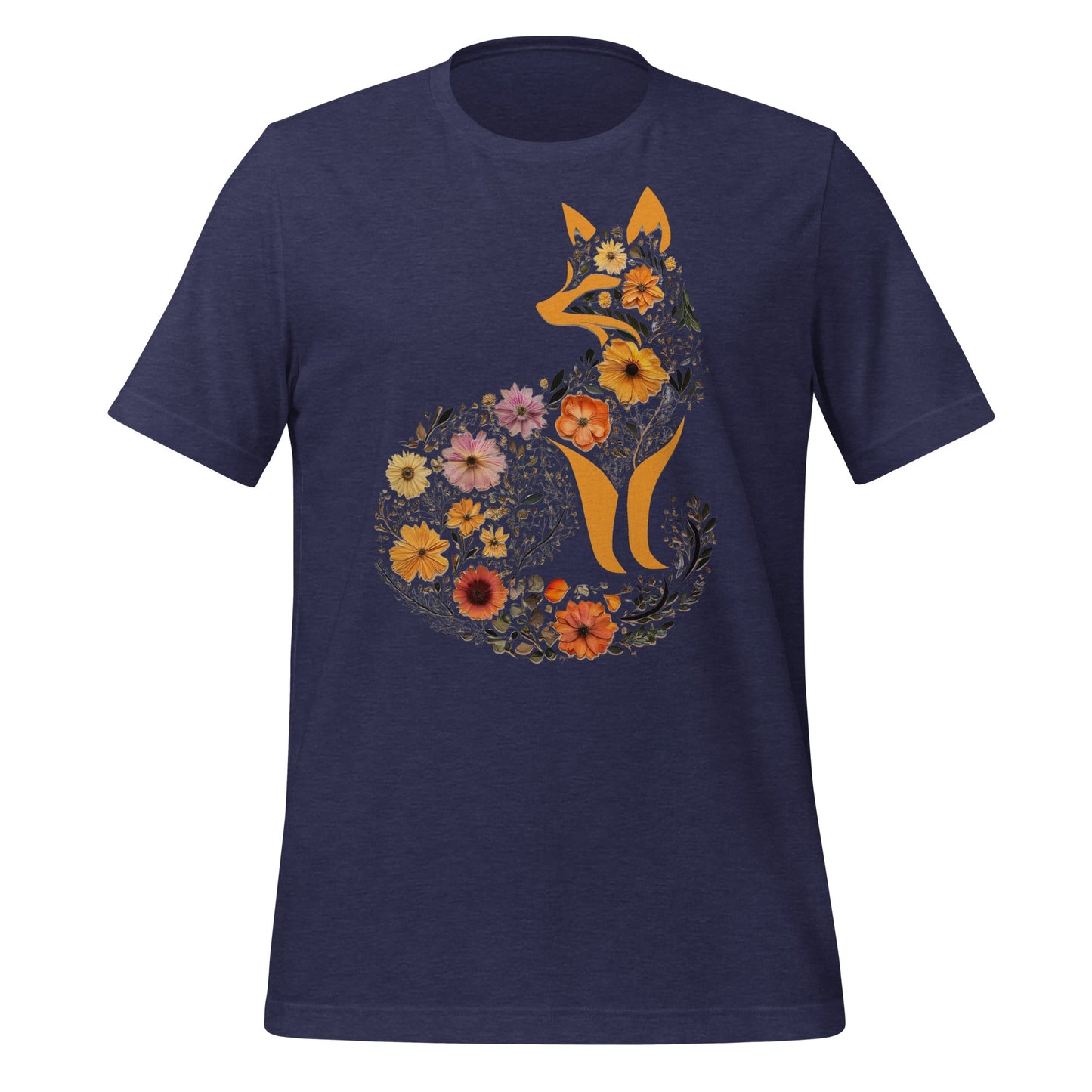 Boho Fox Floral T-ShirtT-ShirtGalactrip CoutureProduct mockup