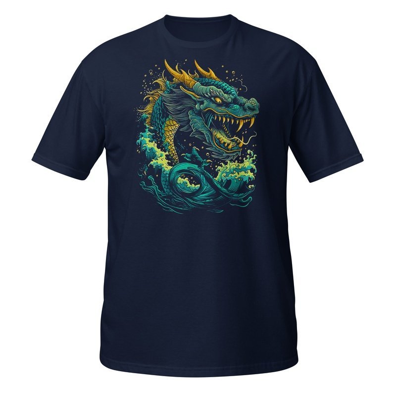 Dragon Sea Tempest T - ShirtT - ShirtGalactrip CoutureDragon Sea Tempest T - Shirt