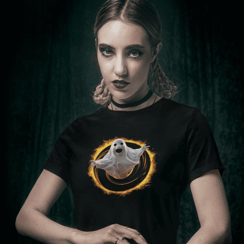 Ghost of Halloween Unleashed!T - ShirtGalactrip CoutureGhost of Halloween Unleashed! T - Shirt 18