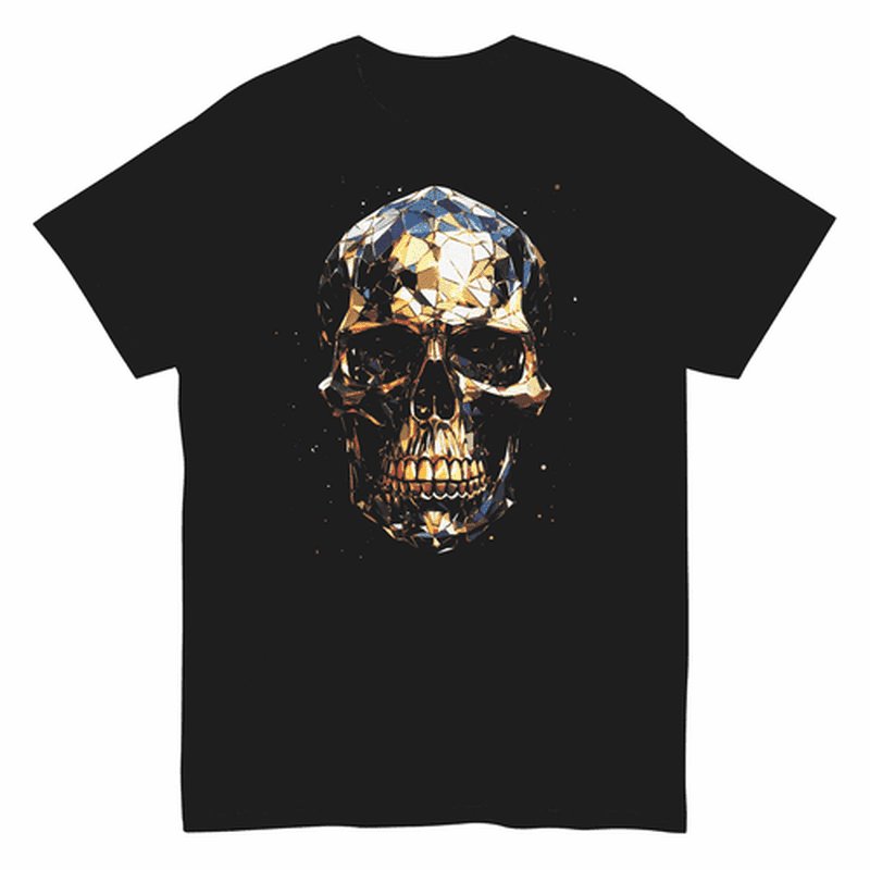 Golden Skull T - Shirt: Redefining Men's StyleT - ShirtGalactrip CoutureGolden Skull T - Shirt: Redefining Men's Style T - Shirt 18