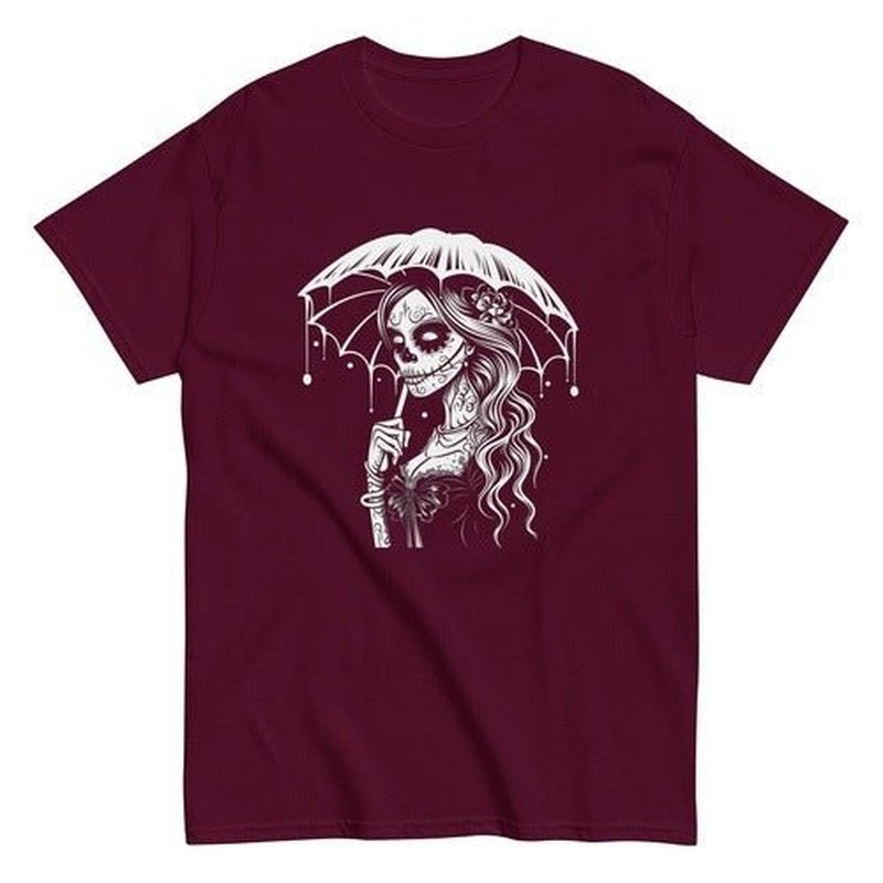 Goth Girl Tattoo Art T - shirt Clubwear Party Festival Mens, WomensT - ShirtGalactrip CoutureGoth Girl Tattoo Art T - shirt Clubwear Party Festival Mens, Womens T - Shirt 18