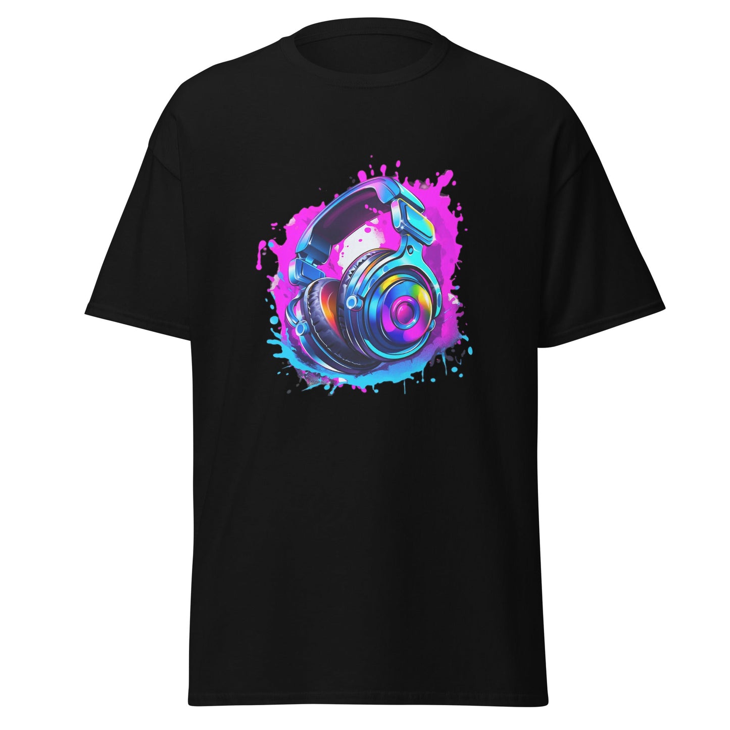 Headphones T - Shirt Clubbing Party Night Out MensT - ShirtGalactrip CoutureHeadphones T - Shirt Clubbing Party Night Out Mens