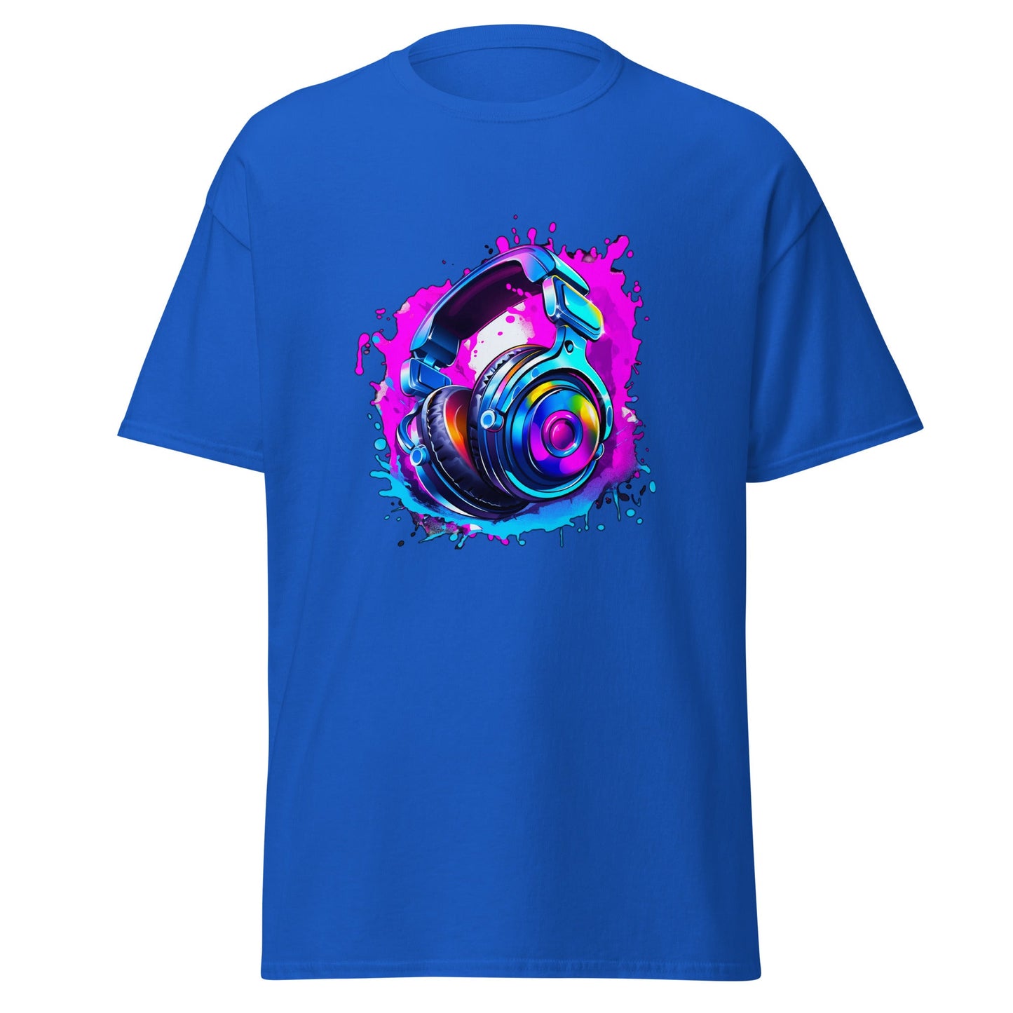 Headphones T - Shirt Clubbing Party Night Out MensT - ShirtGalactrip CoutureHeadphones T - Shirt Clubbing Party Night Out Mens