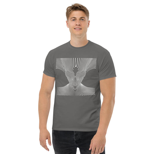 Hypnotic Optical Illusion Unisex T-Shirt – Bold Art Meets ComfortT-ShirtGalactrip CoutureProduct mockup