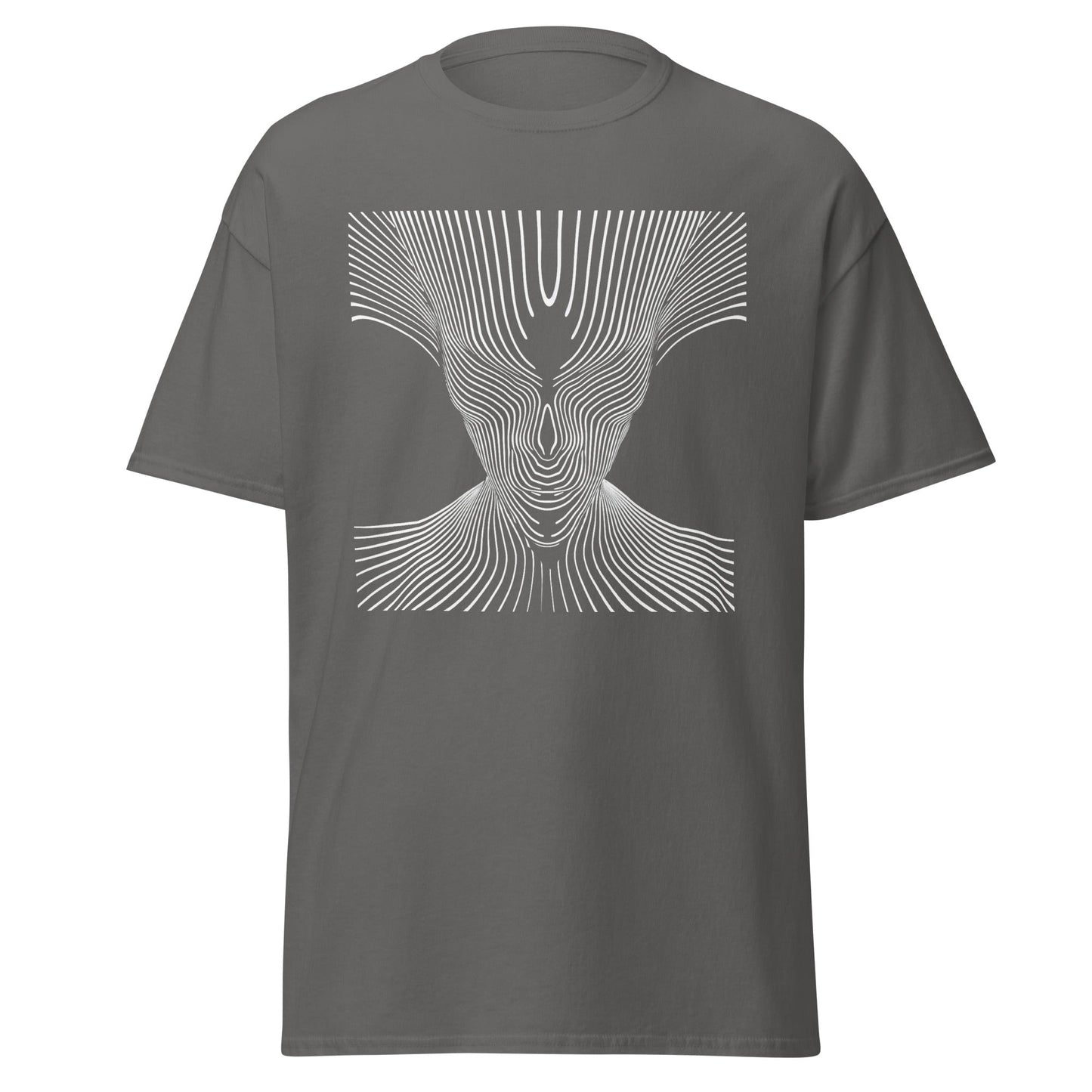 Hypnotic Optical Illusion Unisex T-Shirt – Bold Art Meets ComfortT-ShirtGalactrip CoutureProduct mockup