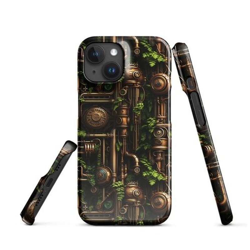 iPhone 12, 13, 14 and 15 Snap Case in Steampunk StyleiPhone CaseGalactrip CoutureiPhone 12, 13, 14 and 15 Snap Case in Steampunk Style 22.99