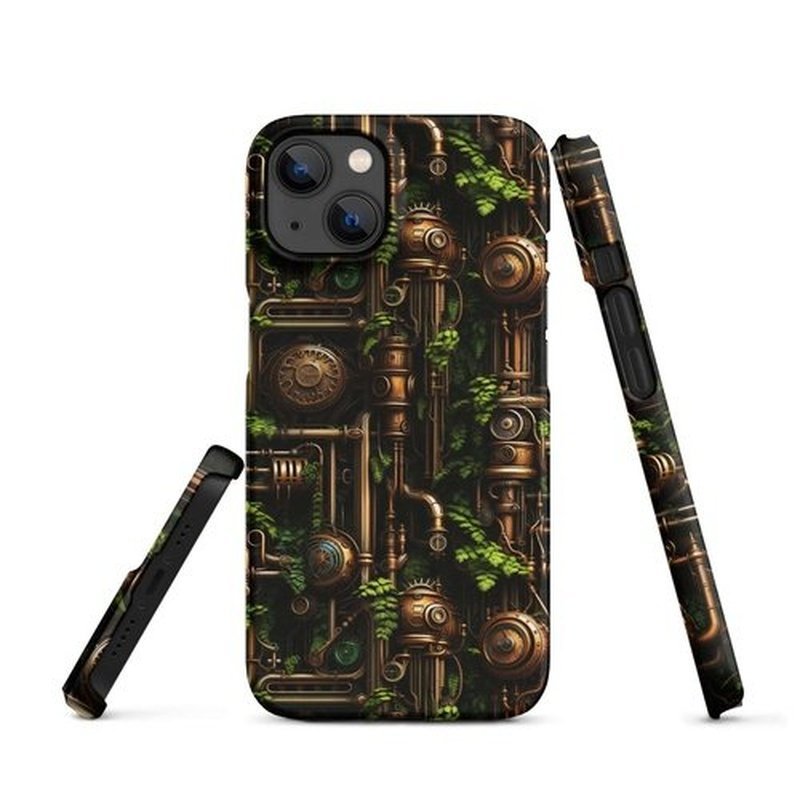 iPhone 12, 13, 14 and 15 Snap Case in Steampunk StyleiPhone CaseGalactrip CoutureiPhone 12, 13, 14 and 15 Snap Case in Steampunk Style 22.99
