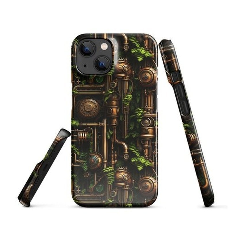 iPhone 12, 13, 14 and 15 Snap Case in Steampunk StyleiPhone CaseGalactrip CoutureiPhone 12, 13, 14 and 15 Snap Case in Steampunk Style 22.99