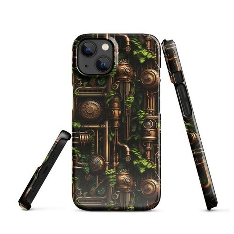 iPhone 12, 13, 14 and 15 Snap Case in Steampunk StyleiPhone CaseGalactrip CoutureiPhone 12, 13, 14 and 15 Snap Case in Steampunk Style 22.99