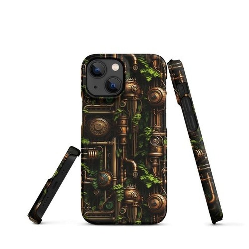 iPhone 12, 13, 14 and 15 Snap Case in Steampunk StyleiPhone CaseGalactrip CoutureiPhone 12, 13, 14 and 15 Snap Case in Steampunk Style 22.99