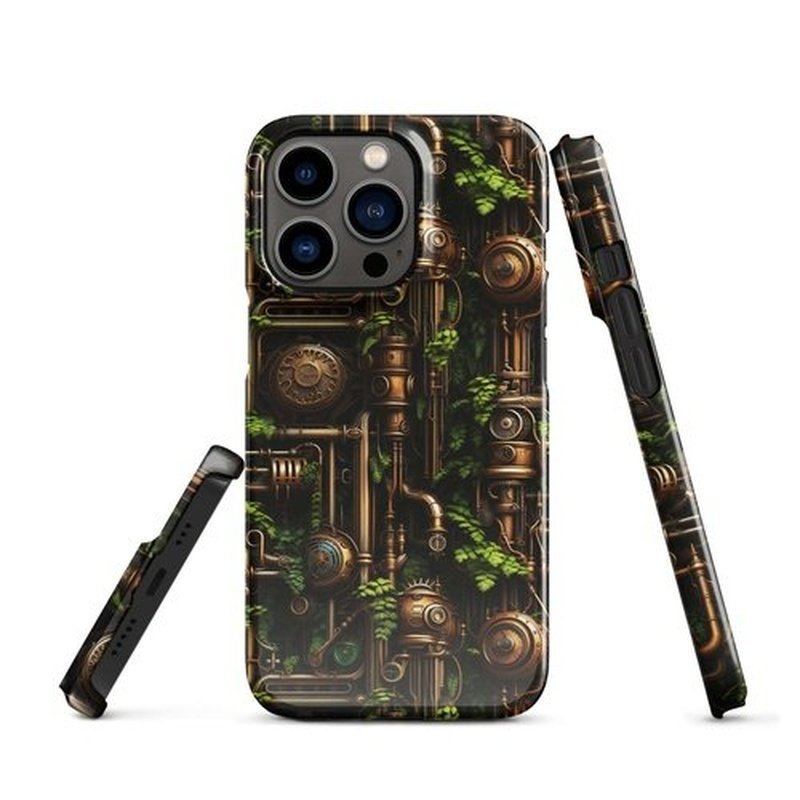 iPhone 12, 13, 14 and 15 Snap Case in Steampunk StyleiPhone CaseGalactrip CoutureiPhone 12, 13, 14 and 15 Snap Case in Steampunk Style 22.99