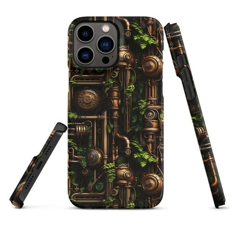 iPhone 12, 13, 14 and 15 Snap Case in Steampunk StyleiPhone CaseGalactrip CoutureiPhone 12, 13, 14 and 15 Snap Case in Steampunk Style 22.99