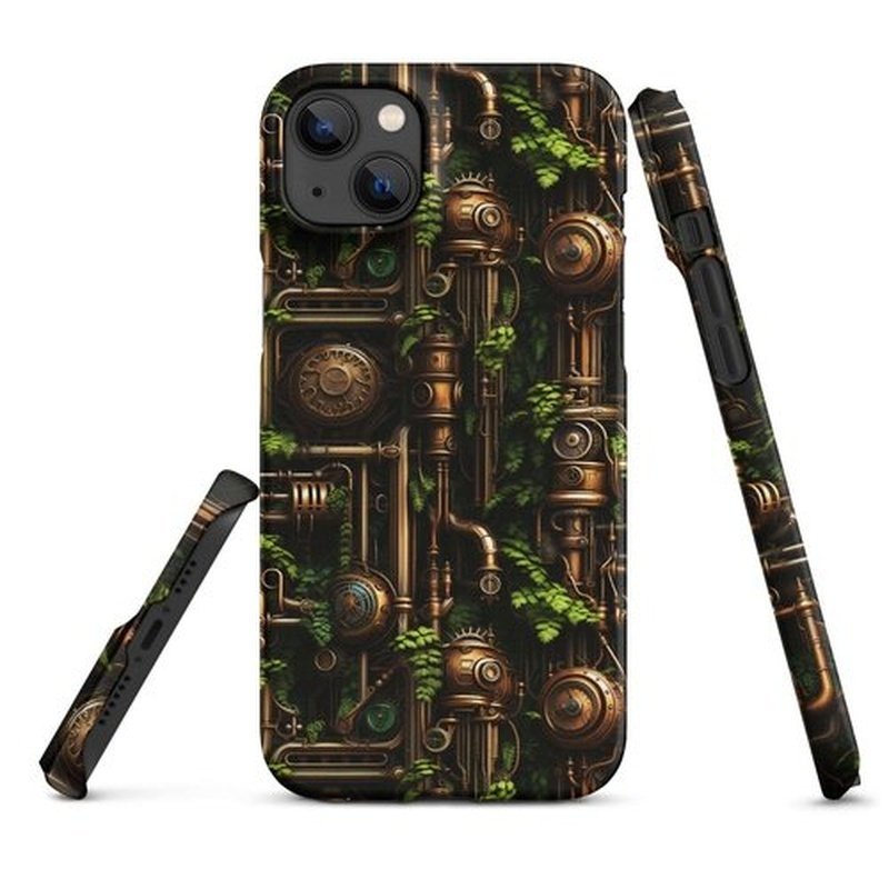 iPhone 12, 13, 14 and 15 Snap Case in Steampunk StyleiPhone CaseGalactrip CoutureiPhone 12, 13, 14 and 15 Snap Case in Steampunk Style 22.99