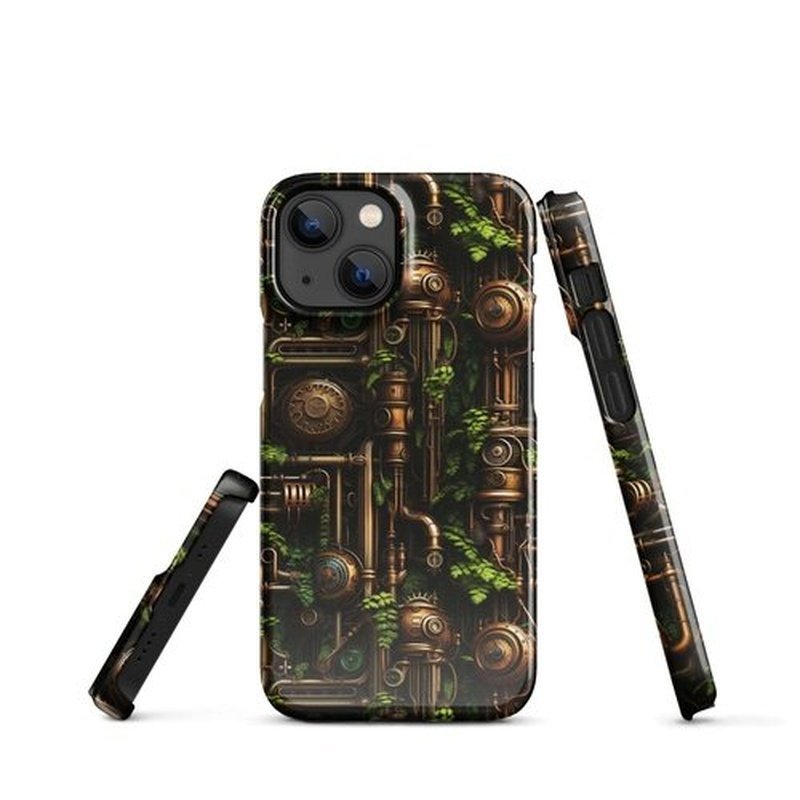iPhone 12, 13, 14 and 15 Snap Case in Steampunk StyleiPhone CaseGalactrip CoutureiPhone 12, 13, 14 and 15 Snap Case in Steampunk Style 22.99