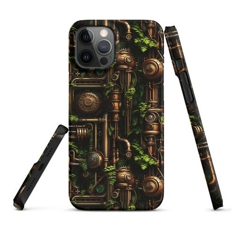 iPhone 12, 13, 14 and 15 Snap Case in Steampunk StyleiPhone CaseGalactrip CoutureiPhone 12, 13, 14 and 15 Snap Case in Steampunk Style 22.99