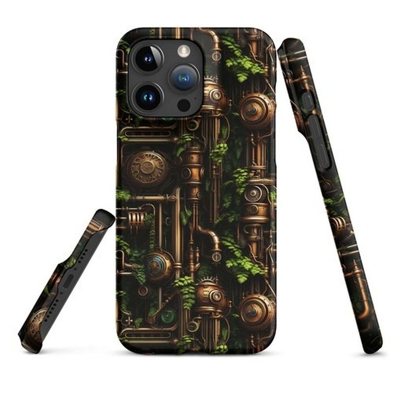 iPhone 12, 13, 14 and 15 Snap Case in Steampunk StyleiPhone CaseGalactrip CoutureiPhone 12, 13, 14 and 15 Snap Case in Steampunk Style 22.99