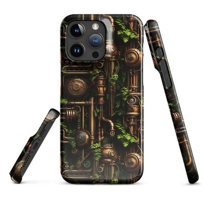 iPhone 12, 13, 14 and 15 Snap Case in Steampunk StyleiPhone CaseGalactrip CoutureiPhone 12, 13, 14 and 15 Snap Case in Steampunk Style 22.99