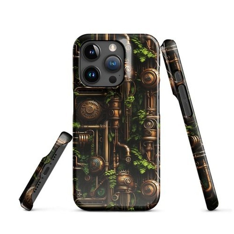 iPhone 12, 13, 14 and 15 Snap Case in Steampunk StyleiPhone CaseGalactrip CoutureiPhone 12, 13, 14 and 15 Snap Case in Steampunk Style 22.99