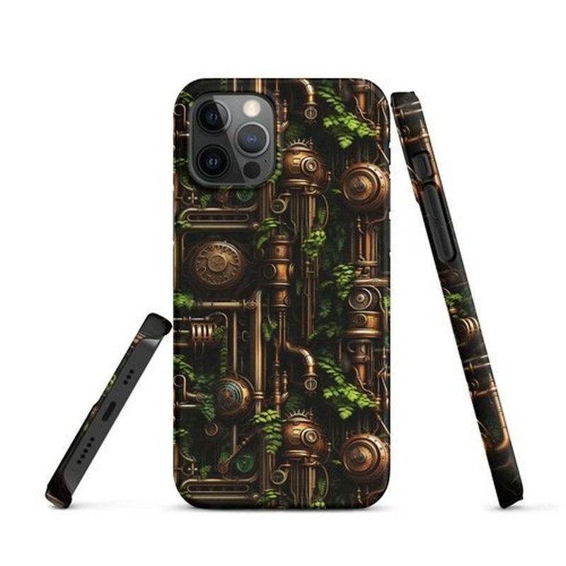 iPhone 12, 13, 14 and 15 Snap Case in Steampunk StyleiPhone CaseGalactrip CoutureiPhone 12, 13, 14 and 15 Snap Case in Steampunk Style 22.99