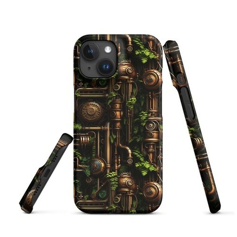 iPhone 12, 13, 14 and 15 Snap Case in Steampunk StyleiPhone CaseGalactrip CoutureiPhone 12, 13, 14 and 15 Snap Case in Steampunk Style 22.99