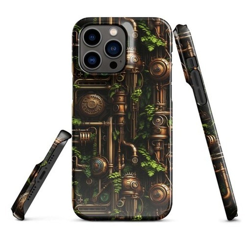 iPhone 12, 13, 14 and 15 Snap Case in Steampunk StyleiPhone CaseGalactrip CoutureiPhone 12, 13, 14 and 15 Snap Case in Steampunk Style 22.99