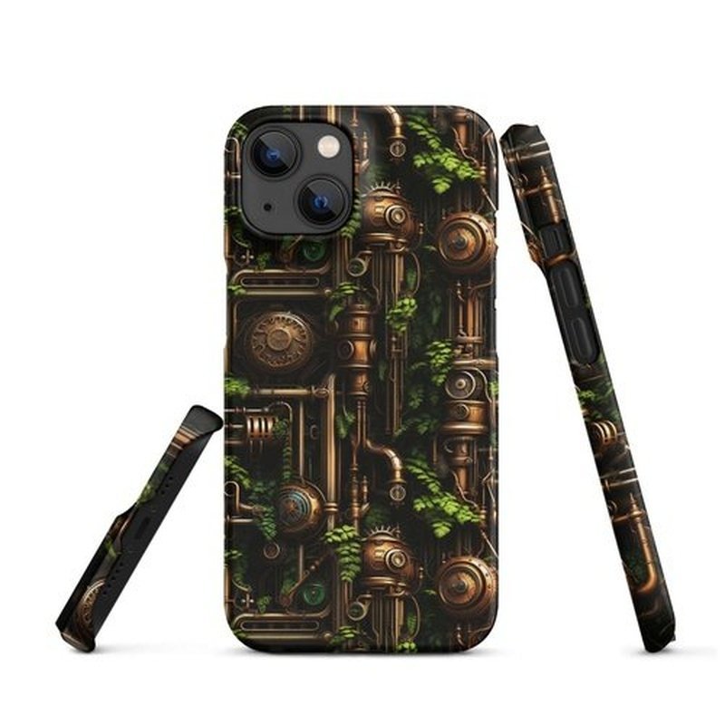 iPhone 12, 13, 14 and 15 Snap Case in Steampunk StyleiPhone CaseGalactrip CoutureiPhone 12, 13, 14 and 15 Snap Case in Steampunk Style 22.99
