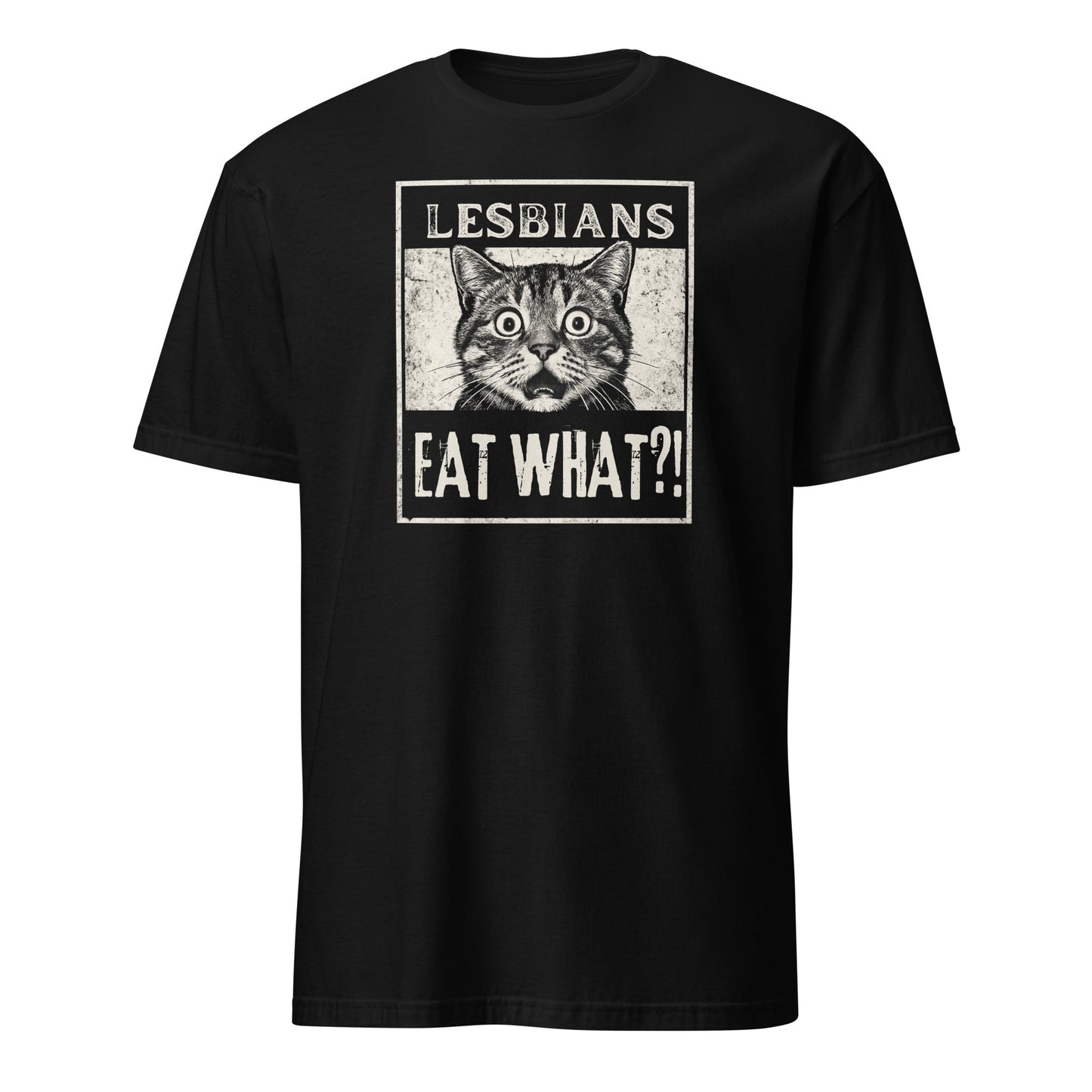 Lesbians Eat What?!T-ShirtGalactrip CoutureProduct mockup