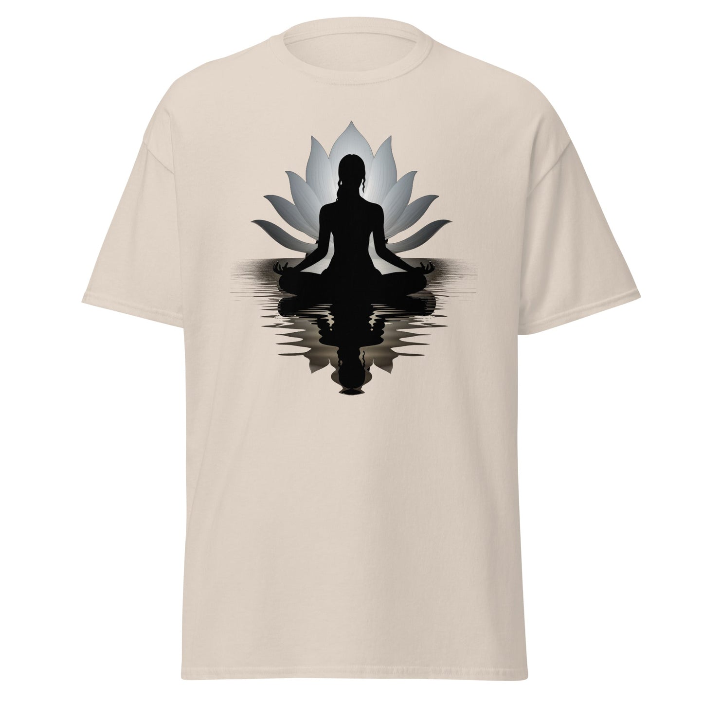 Lotus Pose - Yoga Meditation T-ShirtT-ShirtGalactrip CoutureLotus Pose - Yoga Meditation T-Shirt