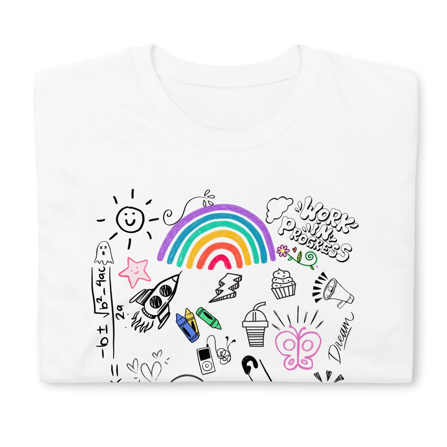 Love Yourself Doodle Art Unisex T-ShirtT-ShirtGalactrip CoutureProduct mockup