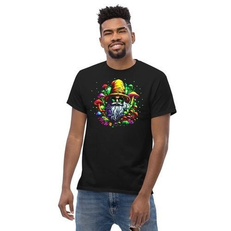 Magic Mushrooms T - Shirt | Trippy Gnome VibesT - ShirtGalactrip CoutureMagic Mushrooms T - Shirt | Trippy Gnome Vibes