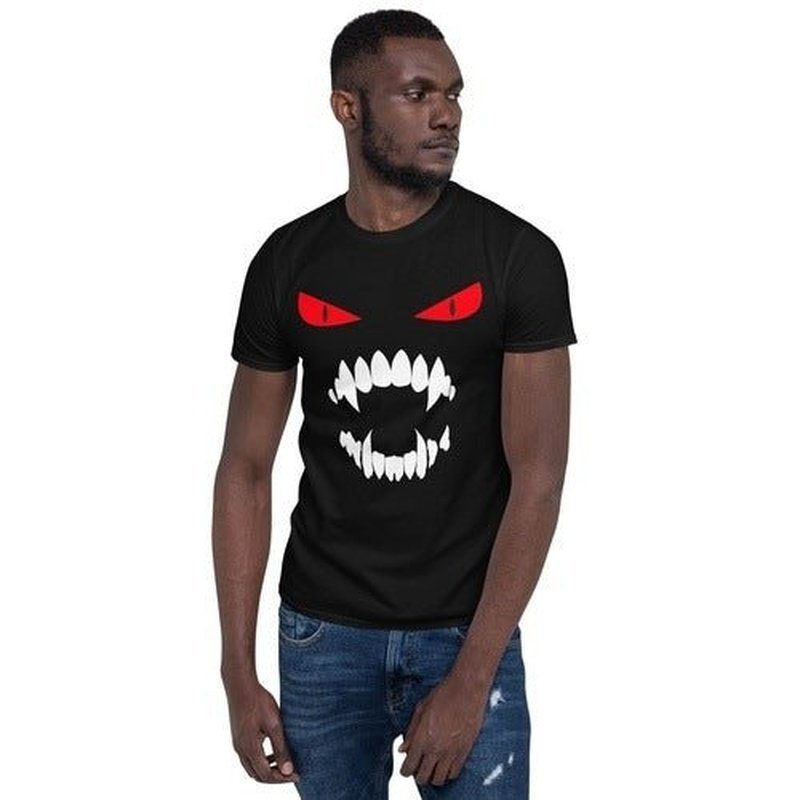 Monster Lurking in the Dark: Unisex Halloween T - ShirtT - ShirtGalactrip CoutureMonster Lurking in the Dark: Unisex Halloween T - Shirt T - Shirt 18