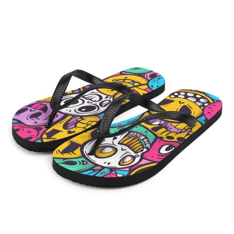 Psycho Flip Flops – Cool, Funny, and Unique Beach Sandals for Men and WomenFlip FlopsGalactrip CouturePsycho Flip Flops – Cool, Funny, and Unique Beach Sandals for Men and Women