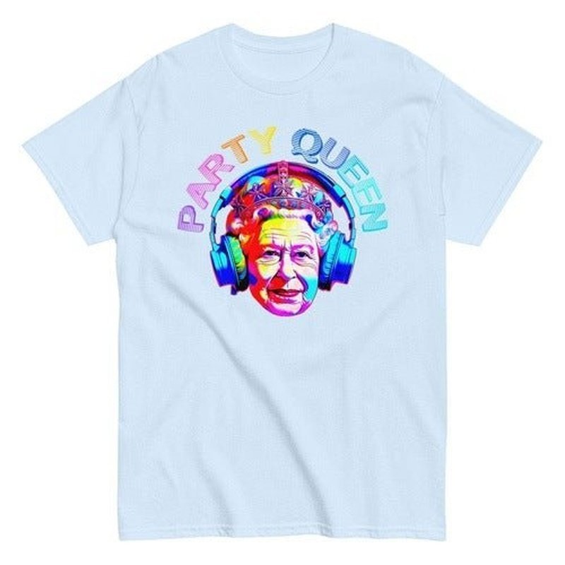 Queen Elizabeth Pop Art T - Shirt Clubbing Party Rave TeeT - ShirtGalactrip CoutureThe Queen T - Shirt Pop Art Clubbing Party Rave Outfit T - Shirt 18