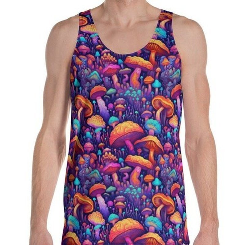 Shrooms Psychedelic Tank Top | Clubbing Party Rave OutfitTank TopGalactrip CoutureShrooms Psychedelic Tank Top | Clubbing Party Rave Outfit 35