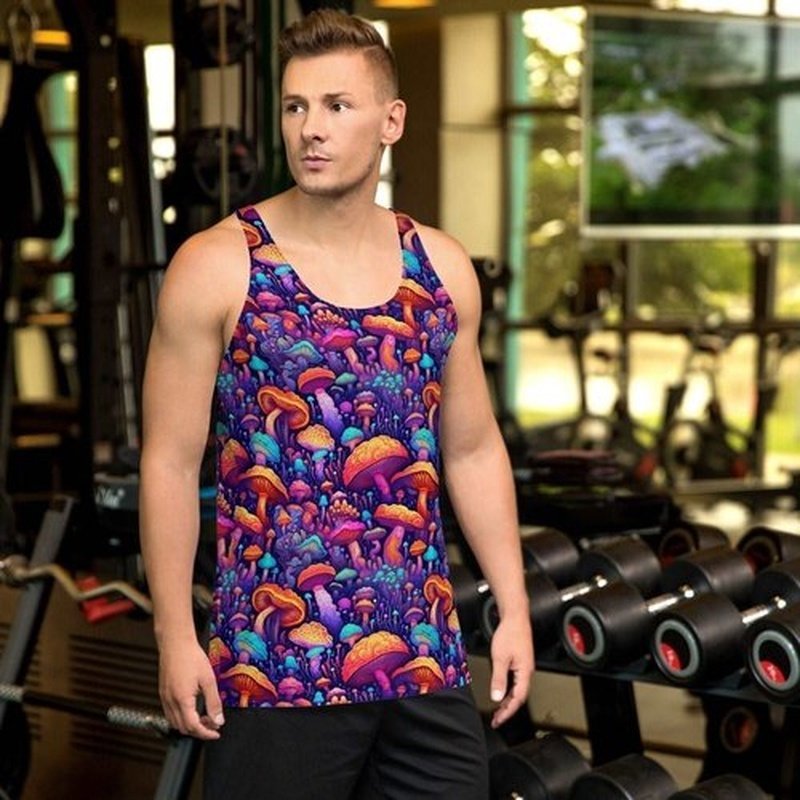 Shrooms Psychedelic Tank Top | Clubbing Party Rave OutfitTank TopGalactrip CoutureShrooms Psychedelic Tank Top | Clubbing Party Rave Outfit 35
