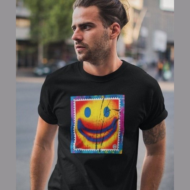Smiley Face Psychedelic Art T - Shirt | Clubbing Party Rave TeeT - ShirtGalactrip CoutureSmiley Face Psychedelic Art T - Shirt | Clubbing Party Rave Outfit T - Shirt 18
