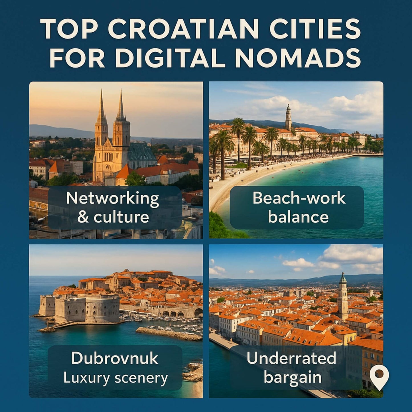 Digital Nomad in Croatia: Work Remotely & Live Your Best Life *INSTANT DOWNLOAD*