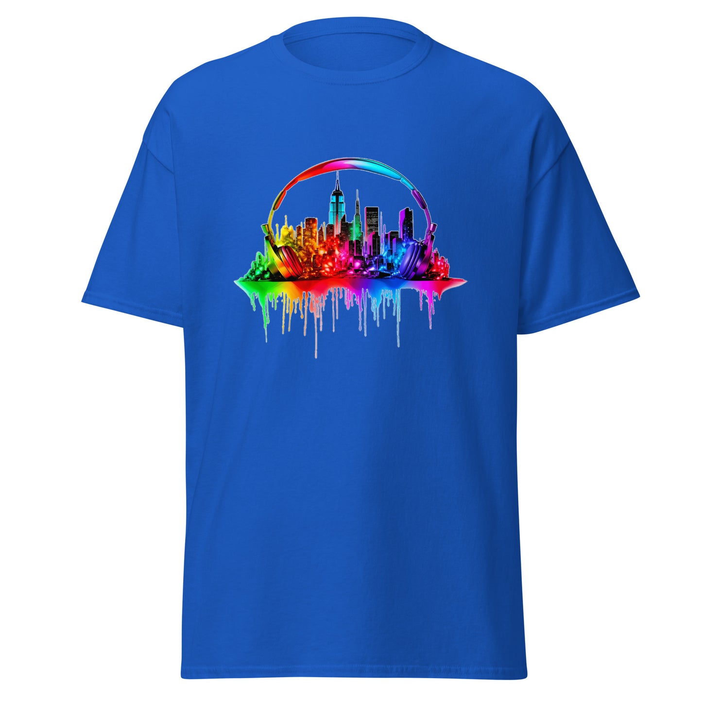 New York City Neon Skyline T-Shirt