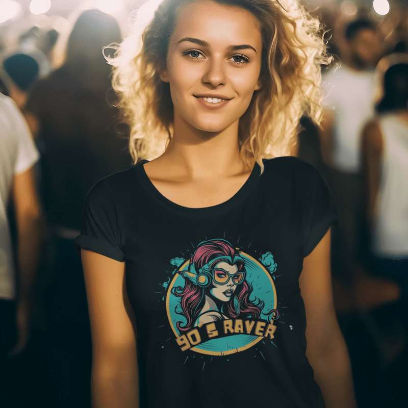 90's Raver T - Shirt: Relive the 90's VibeT - ShirtGalactrip Couture90's Raver T - Shirt: Relive the 90's Vibe T - Shirt £
