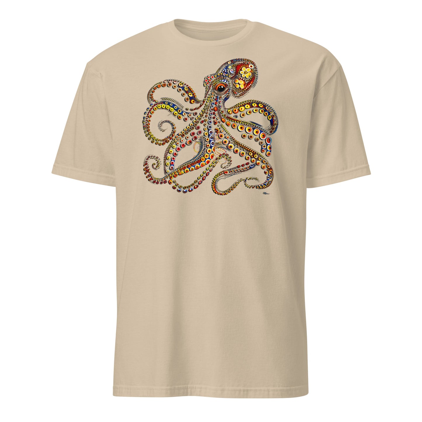 Aboriginal Dot Art Octopus T-ShirtT-ShirtGalactrip CoutureProduct mockup