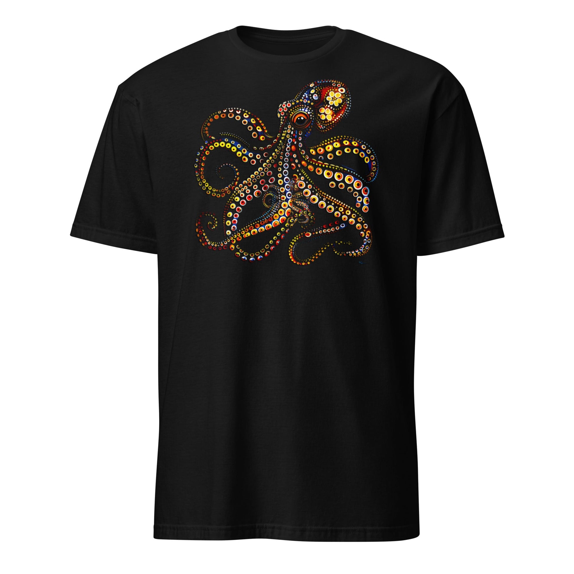 Aboriginal Dot Art Octopus T-ShirtT-ShirtGalactrip CoutureProduct mockup