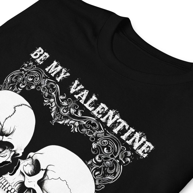 Be My Valentine: Skulls and Roses Unisex T - ShirtT - ShirtGalactrip CoutureBe My Valentine: Skulls and Roses Unisex T - Shirt