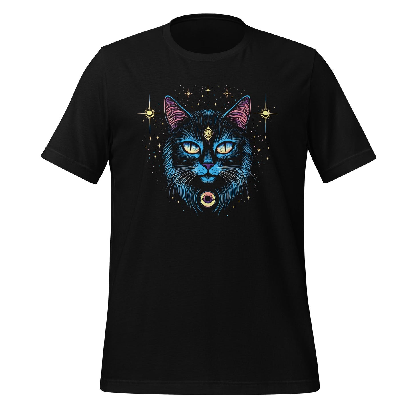 Celestial Witchy Cat T-ShirtT-ShirtGalactrip CoutureCelestial Witchy Cat T-Shirt