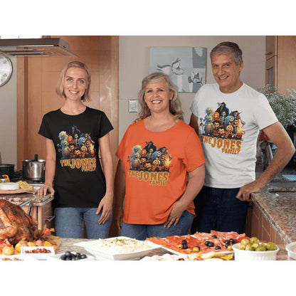 Customizable Halloween Family T - Shirt: Celebrate Spooky Season in StyleT - ShirtGalactrip CoutureCustomizable Halloween Family T - Shirt: Celebrate Spooky Season in Style T - Shirt 18