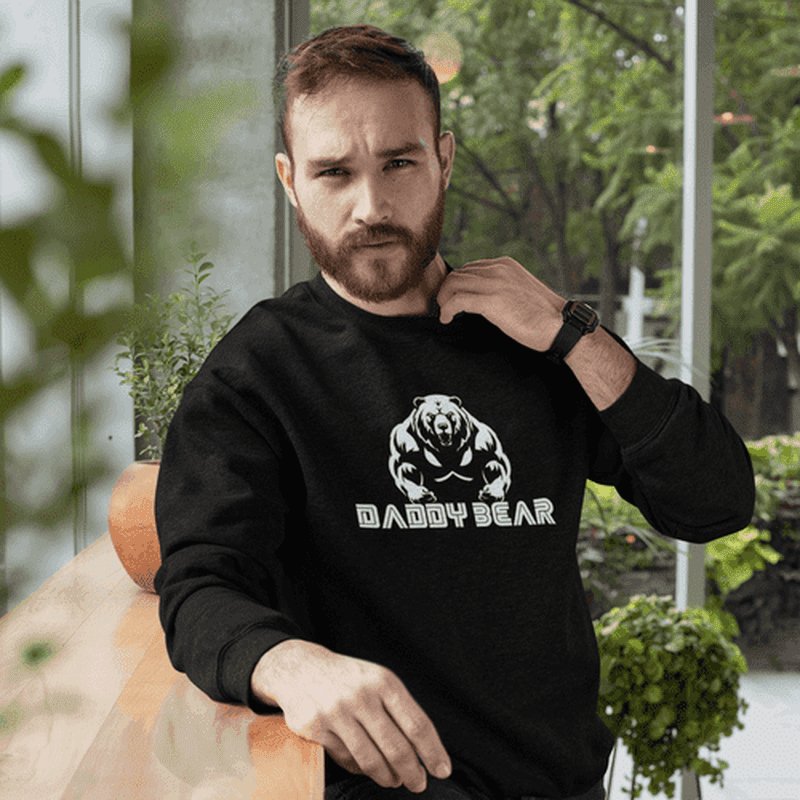 Daddy Bear SweatshirtSweatshirtGalactrip CoutureDaddy Bear Sweatshirt: Bear Pride Cosy Top Sweatshirt 28