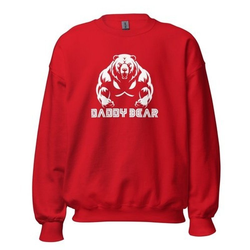 Daddy Bear SweatshirtSweatshirtGalactrip CoutureDaddy Bear Sweatshirt: Bear Pride Cosy Top Sweatshirt 28