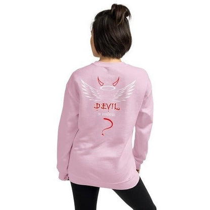 Devil in Disguise Unisex SweatshirtSweatshirtGalactrip CoutureDevil in Disguise Unisex Sweatshirt Sweatshirt 28